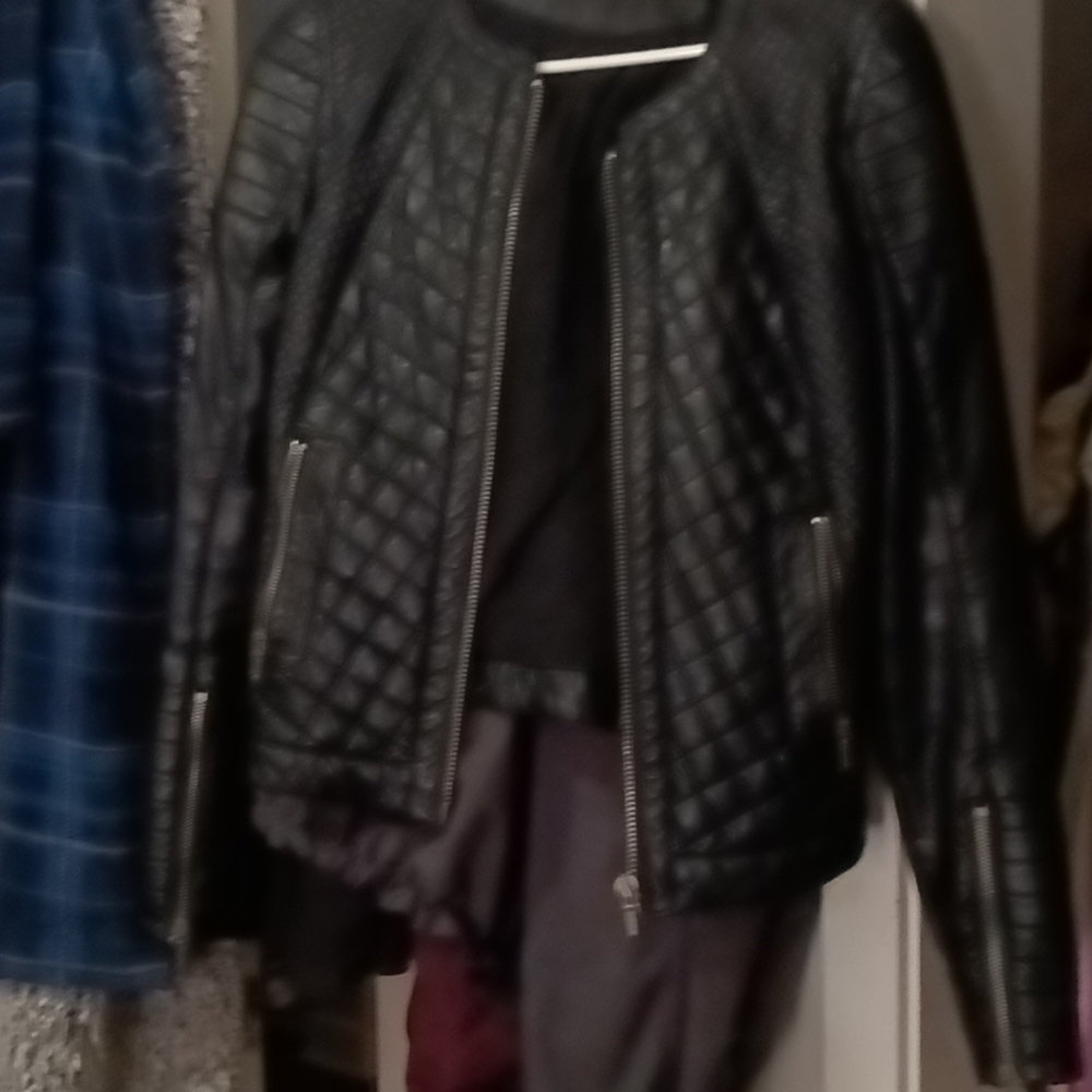 Leather jacket